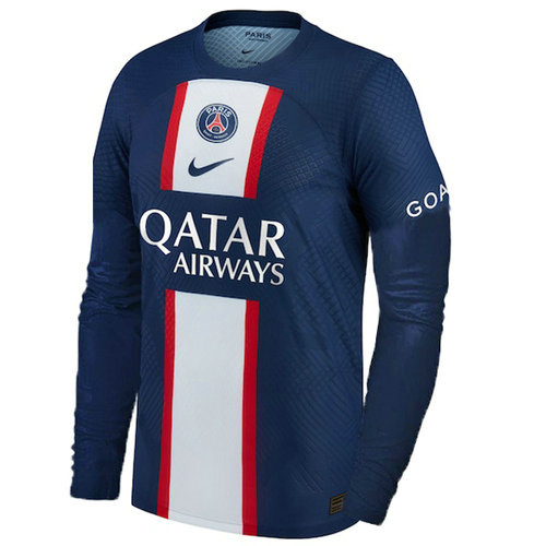 maniche lunghe prima maglia psg 2022-2023 uomo