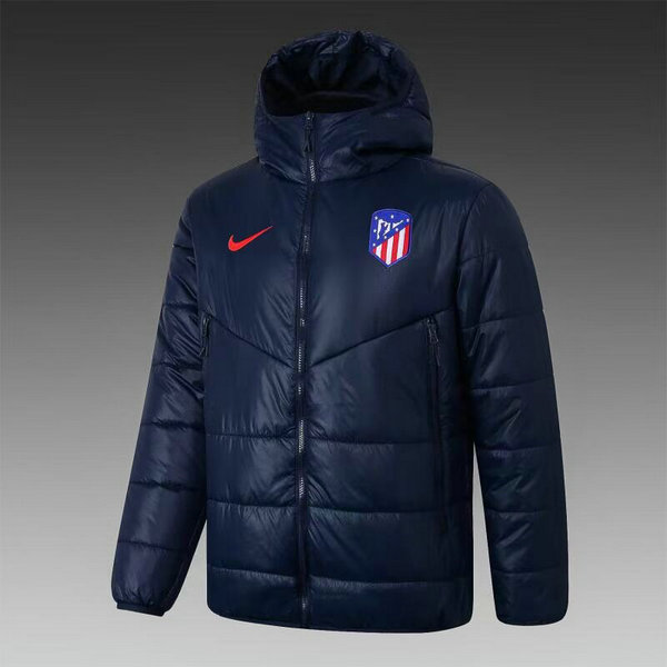 moda cappotto cotone atlético madrid 2021 2022 blu uomo