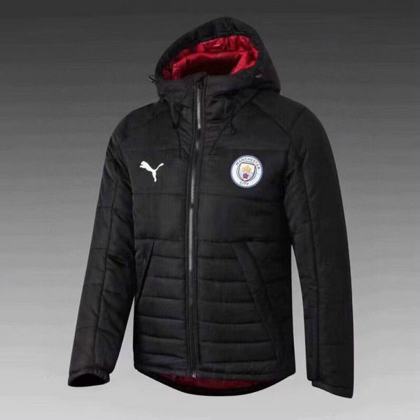 moda cappotto cotone manchester city 2021 2022 nero uomo