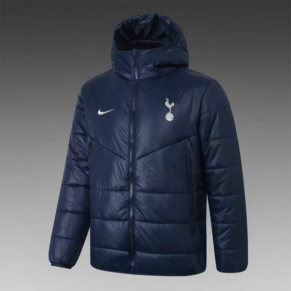 moda cappotto cotone tottenham hotspur 2021 2022 blu uomo