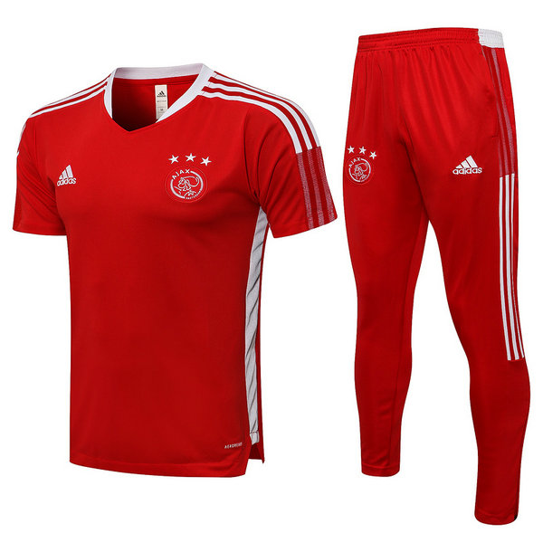 moda formazione ajax completo 2021 2022 rosso uomo