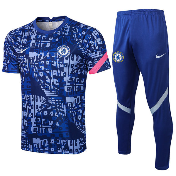 moda formazione chelsea completo 2021 2022 blu uomo