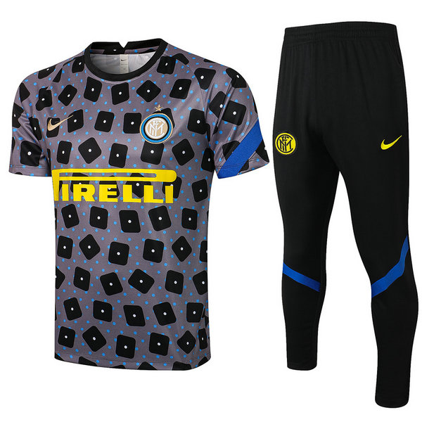 moda formazione inter completo 2021 2022 grigio uomo