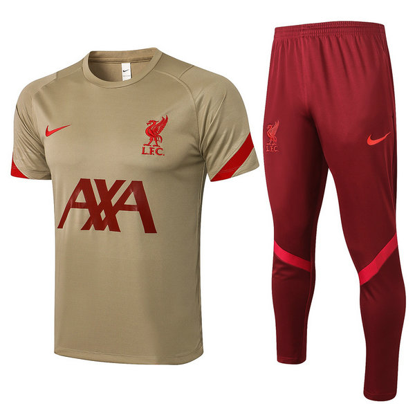 moda formazione liverpool completo 2021 2022 giallo uomo