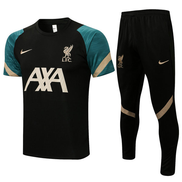 moda formazione liverpool completo 2021 2022 nero uomo