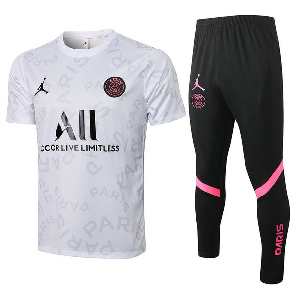 moda formazione psg completo 2021 2022 bianco uomo