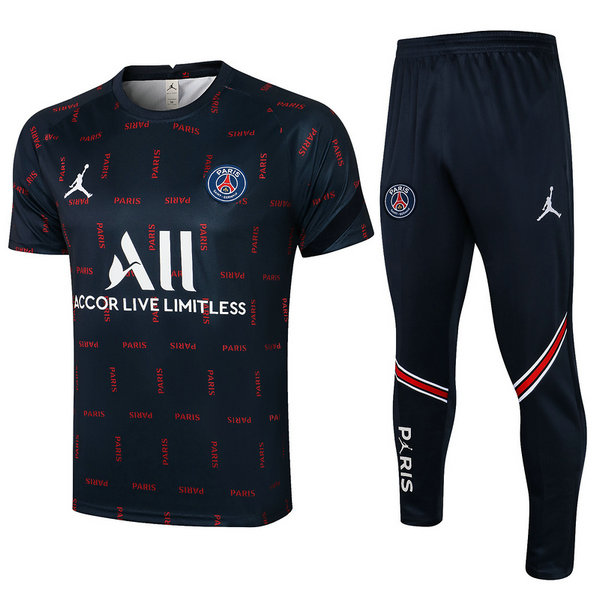 moda formazione psg completo 2021 22 blu uomo