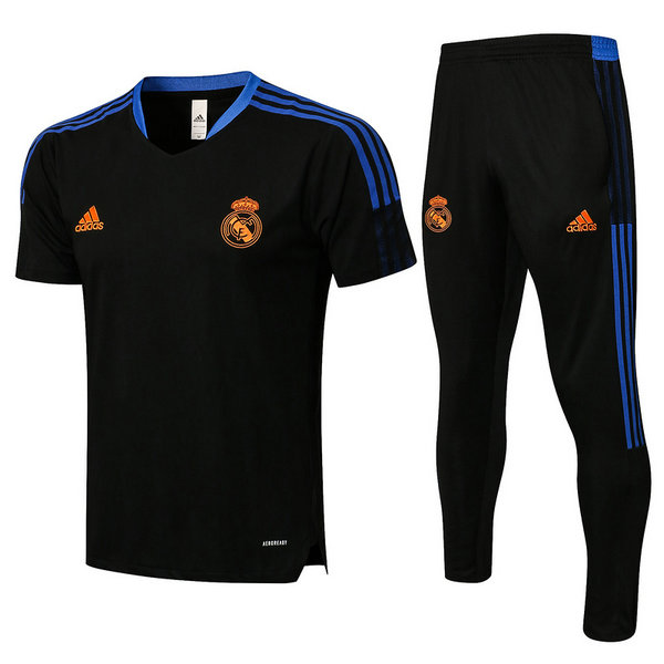 moda formazione real madrid completo 2021 2022 nero uomo