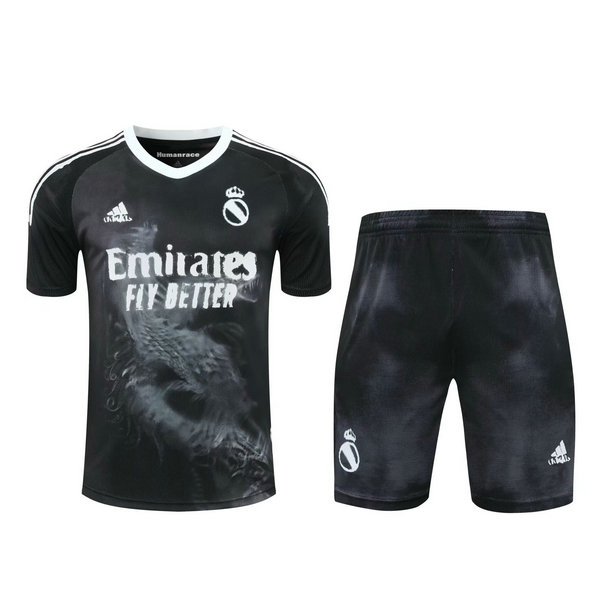 moda formazione real madrid completo 2021 nero uomo