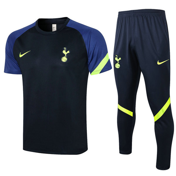 moda formazione tottenham hotspur completo 2021 2022 nero uomo