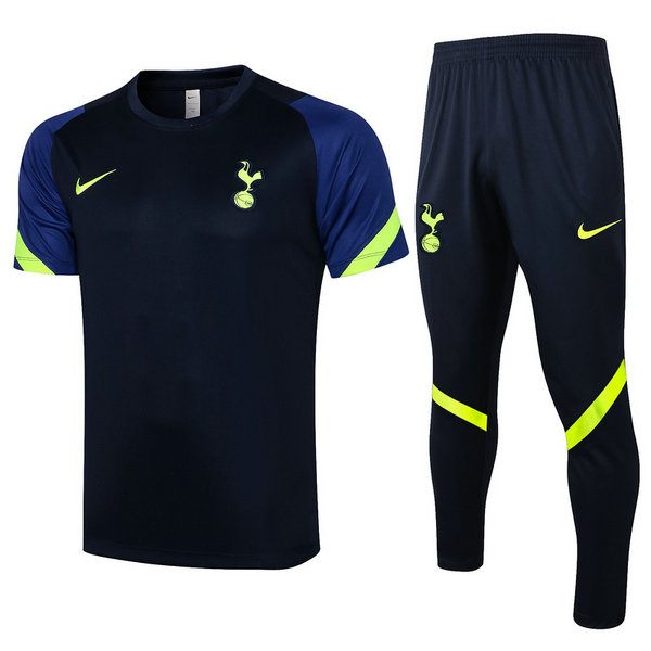 moda formazione tottenham hotspur completo 2021 22 nero uomo