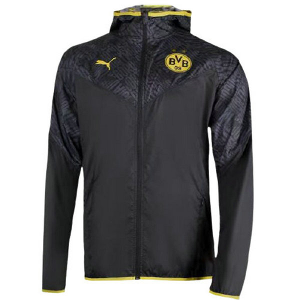 moda giacca a vento borussia dortmund 2021 2022 nero uomo