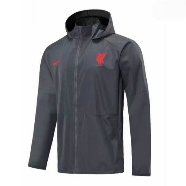 moda giacca a vento liverpool 2021 2022 grigio uomo