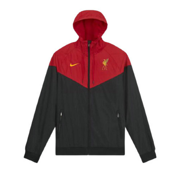 moda giacca a vento liverpool 2021 2022 rosso uomo