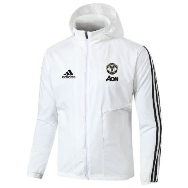 moda giacca a vento manchester united 2021 22 bianco uomo