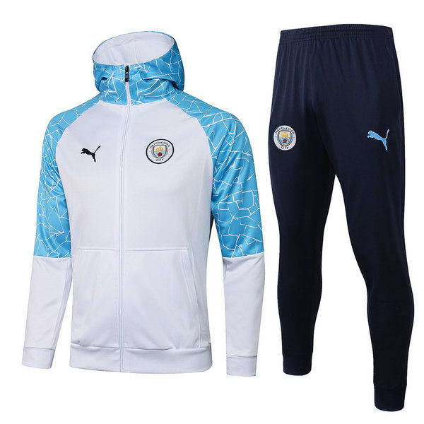 moda giacca manchester city completo 2021 2022 bianco uomo