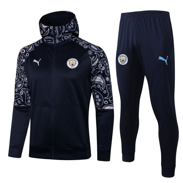 moda giacca manchester city completo 2021 2022 nero uomo