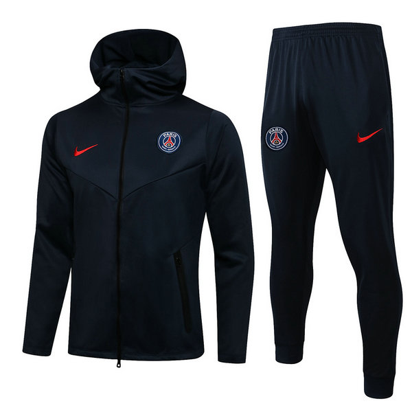 moda giacca psg completo 2021 22 blu uomo