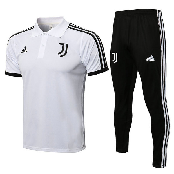 moda maglietta polo juventus completo 2021 2022 bianco uomo