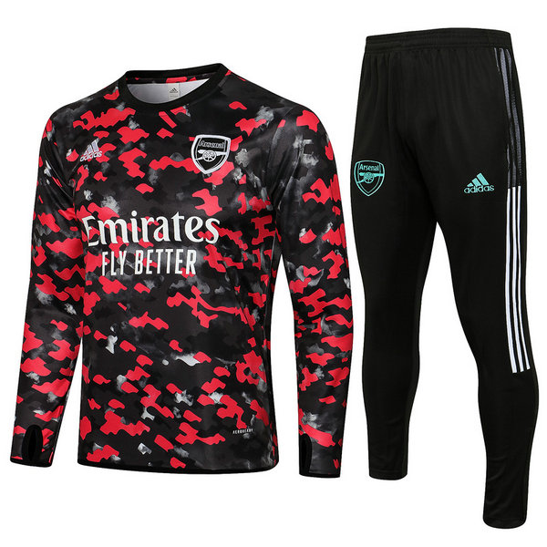 moda tuta sportiva arsenal completo 2021 2022 nero uomo