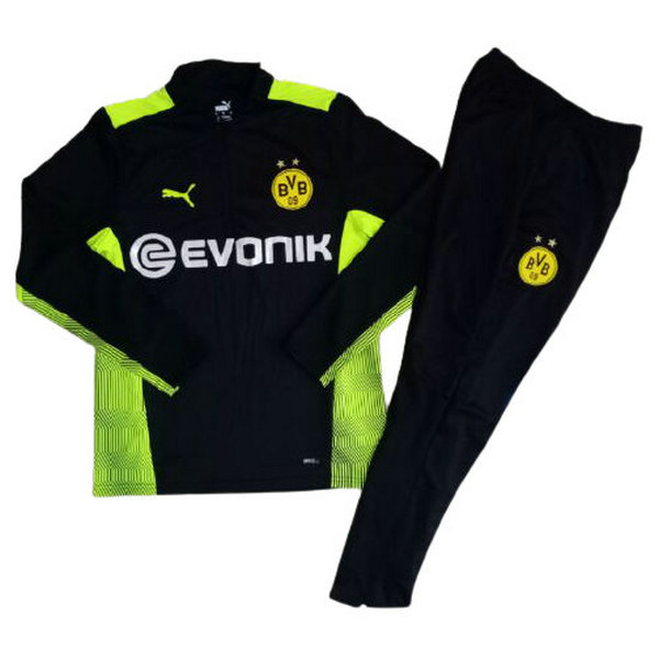 moda tuta sportiva borussia dortmund completo 2021 2022 nero bambino