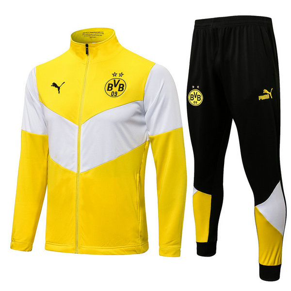 moda tuta sportiva borussia dortmund completo 2021 22 giallo uomo