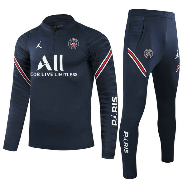 moda tuta sportiva psg completo 2021 2022 blu bambino