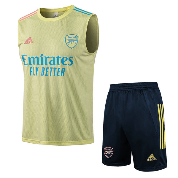 moda veste arsenal completo 2021 2022 giallo uomo