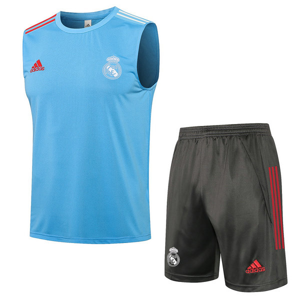 moda veste real madrid completo 2021 2022 blu uomo