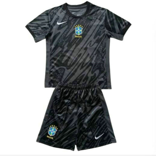 nero maglia brasile portiere 2024 bambino