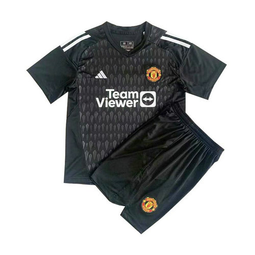 nero maglia manchester united portiere 2023-2024 bambino