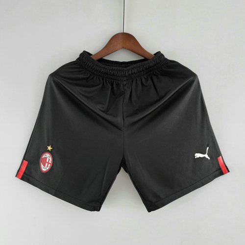 pantaloncini ac milan nero 2022-2023 uomo