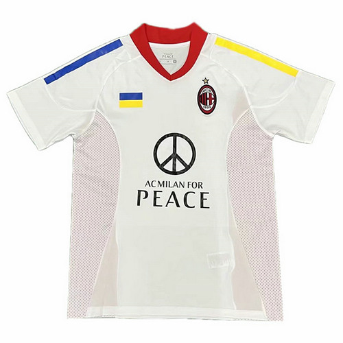 peace special edition maglia milan bianchi 2022-2023 uomo