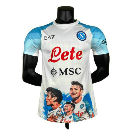 player version bianco maglia napoli 2023-2024 uomo