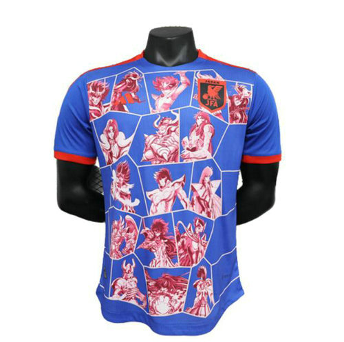 player version blu maglia giappone cartoon version 2023-2024 uomo