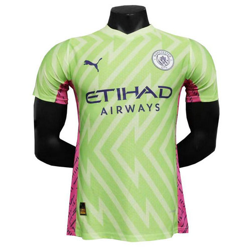 player version giallo maglia manchester city portiere 2023-2024 uomo