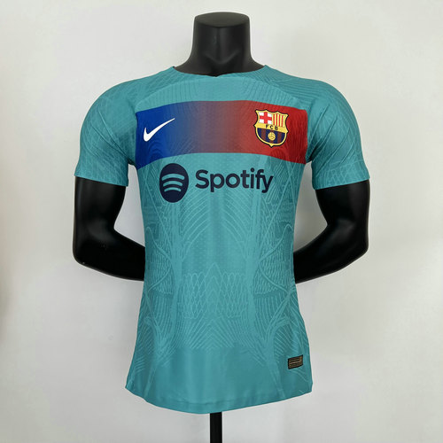 player version maglia barcellona verdi 2023-2024 verdi uomo