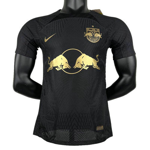 player version maglia red bull salzburg speciale edizione 2023-2024 nero uomo