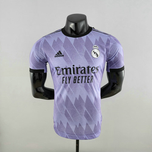 player version seconda maglia real madrid 2022-2023 uomo