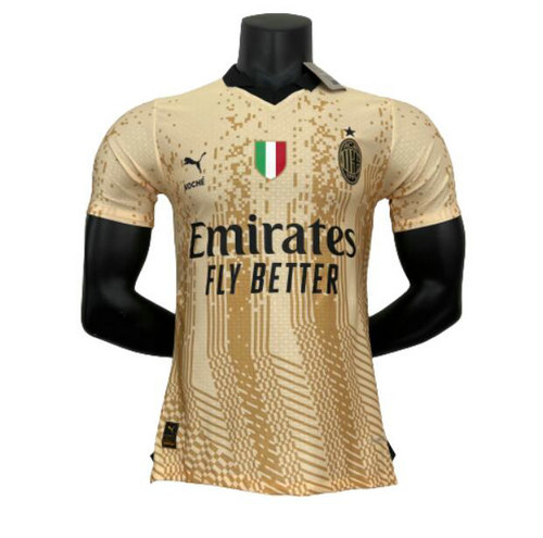 player version special edition maglia ac milan giallo 2023-2024 giallo uomo