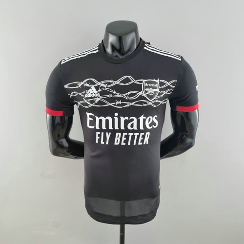 player version special edition maglia arsenal nero 2022-2023 uomo