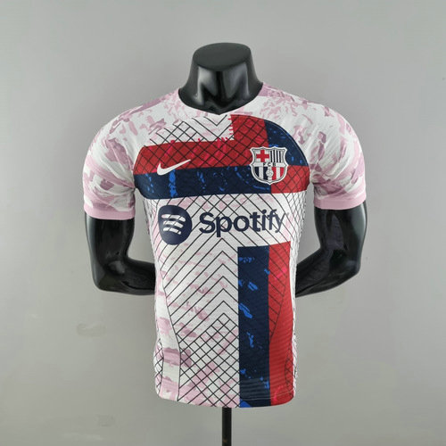 player version special edition maglia barcellona rosa 2022-2023 uomo