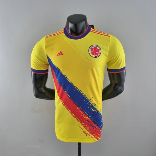 player version special edition maglia colombia giallo 2022-2023 uomo