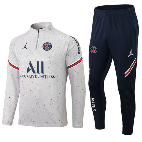 poco prezzo giacca sportiva con zip paris saint germain 2022-2023 grigio uomo