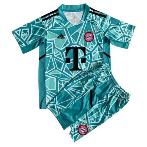 portiere maglia bayern munchen blu 2022-2023 bambino