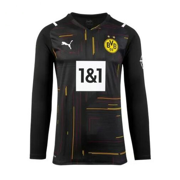 portiere maglia borussia dortmund manica lunga 2021 2022 nero uomo