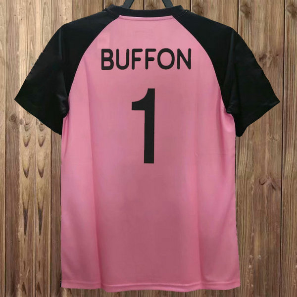 portiere maglia buffon 1 juventus 2002-2003 rosa uomo