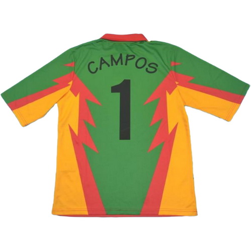 portiere maglia campos 1 messico copa mundial 1994 rosso uomo