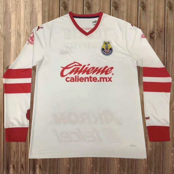 portiere maglia chivas usa manica lunga 115th bianco uomo