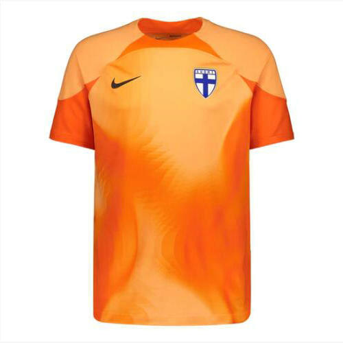 portiere maglia finlandia bianco blu 2022-2023 uomo